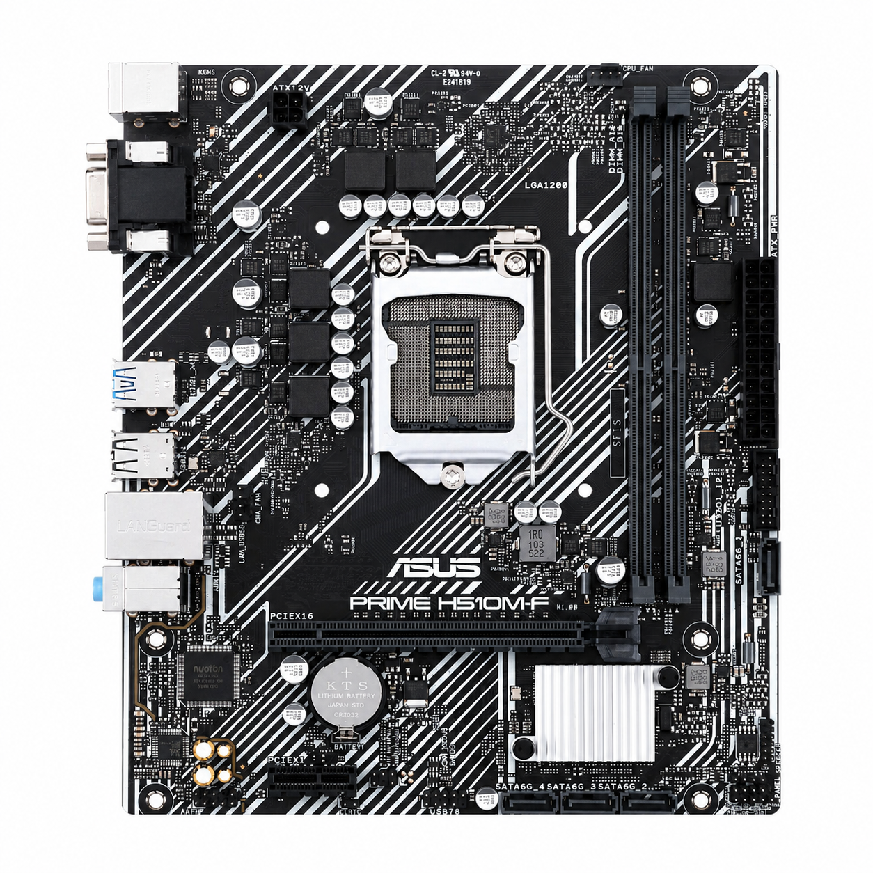 مادربرد استوک ایسوس ASUS PRIME H510M-F